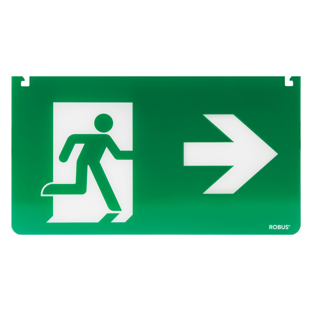 Image for Robus LED Exit Legend Arrow Left and Right