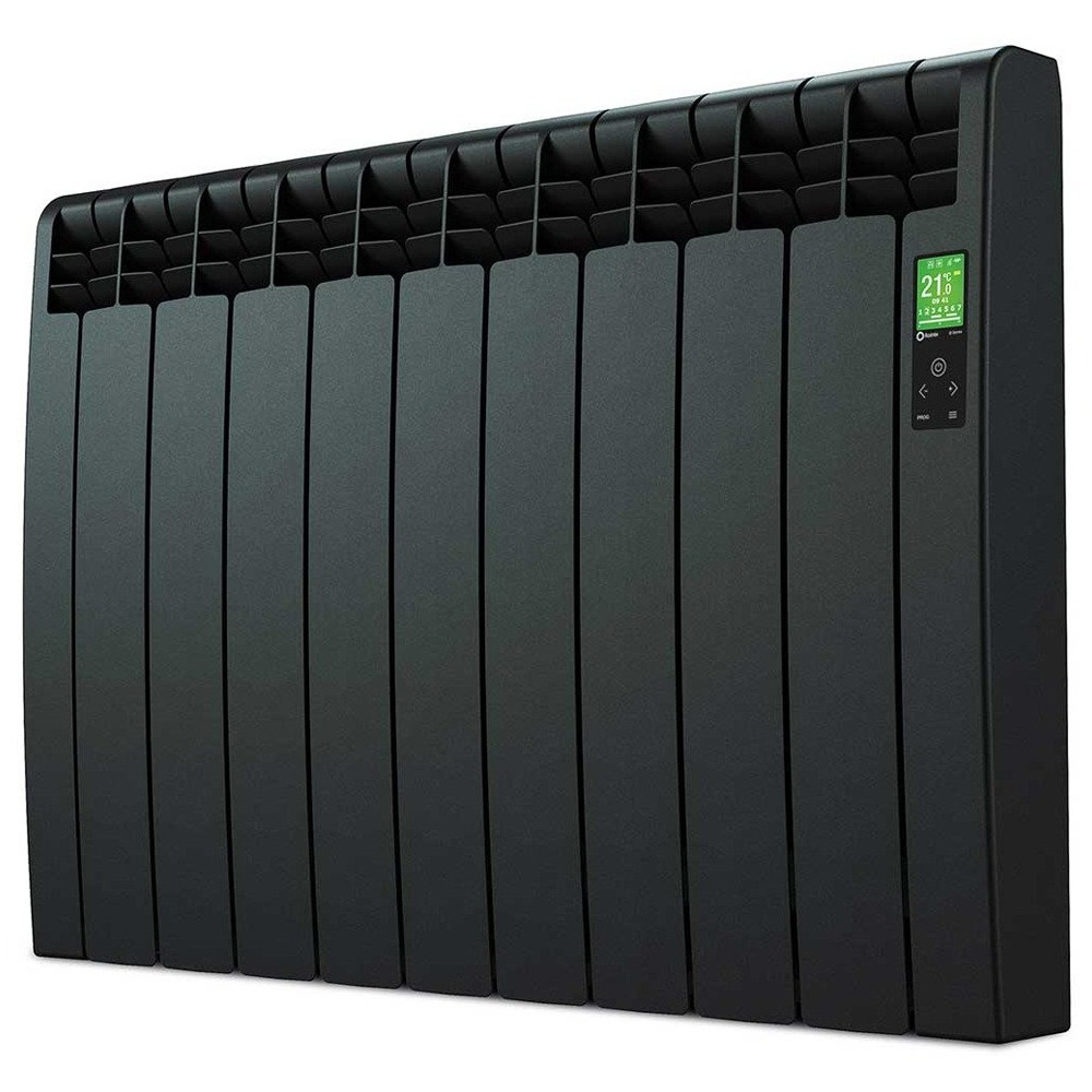Image for Rointe D Series 990W Wi-Fi Electric Radiator Black Graphite