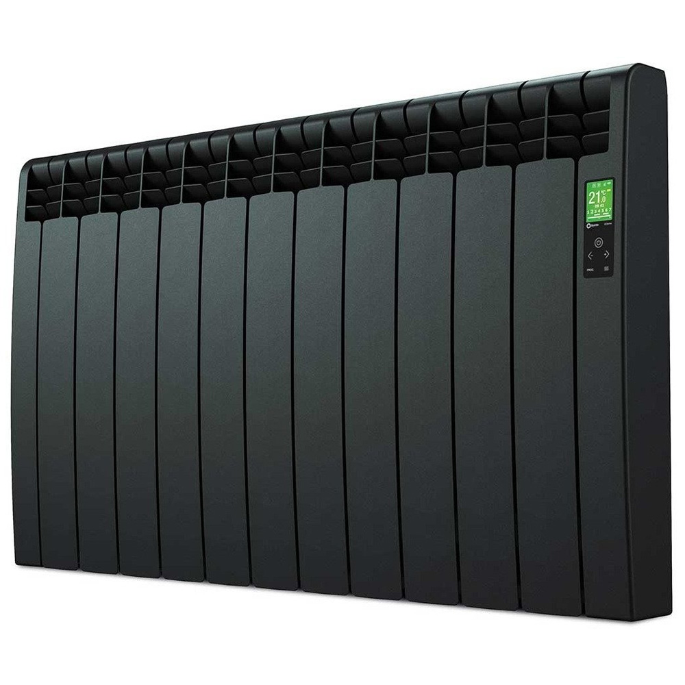 Image for Rointe D Series 1210W Wi-Fi Electric Radiator Black Graphite