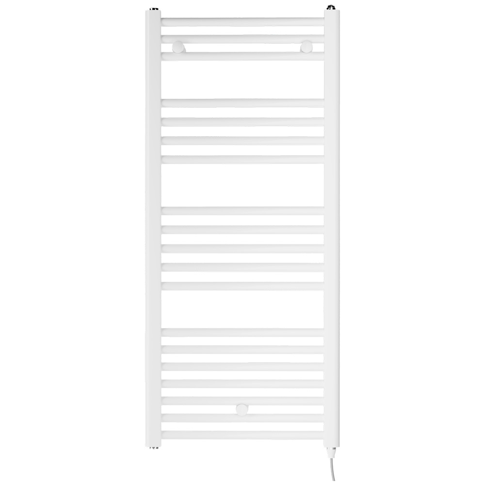 Image for Rointe Elba Cable Heated Towel Rail 500W White 50x116cm