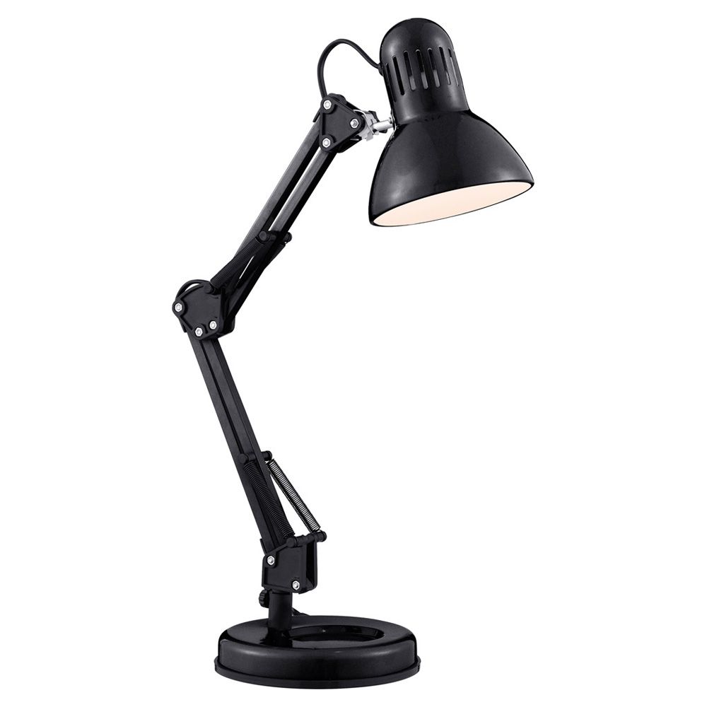 Image for Searchlight Desk Table Lamp Black
