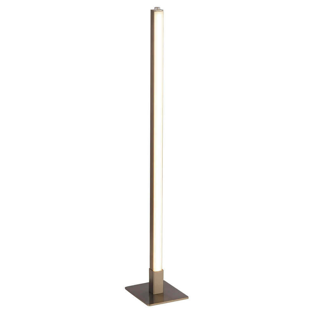 Image for Searchlight Tribeca Table Lamp Satin Silver