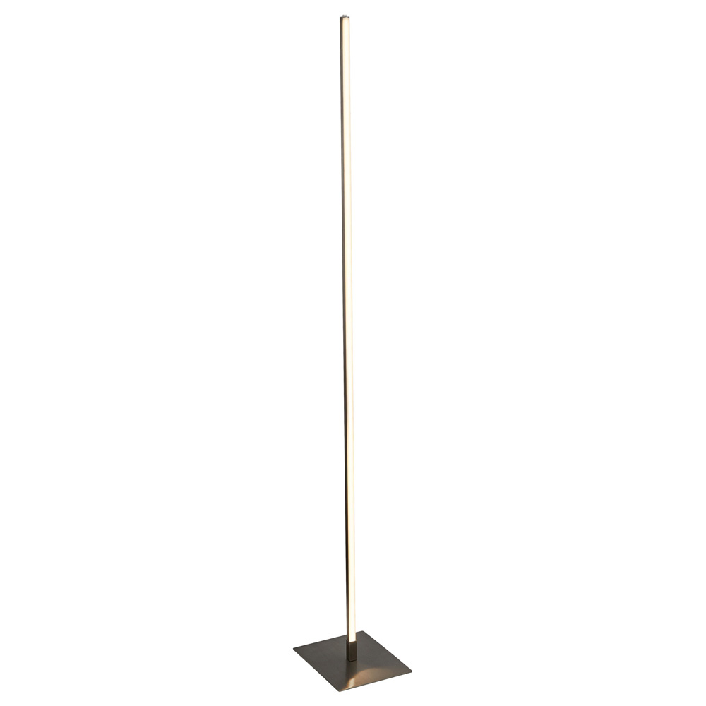 Image for Searchlight Tribeca Floor Lamp Satin Silver