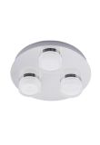 Image for Spa Amalfi Round LED Bathroom Ceiling Spotlight Chrome 3 x 5W