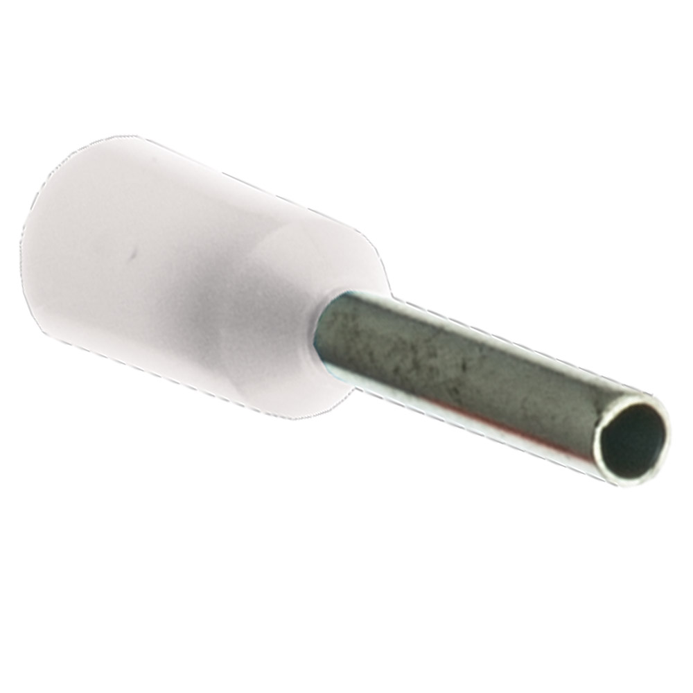 Image for SWA 0.5-8IBLF/T Insulated 0.5mm Bootlace Ferrule White Each