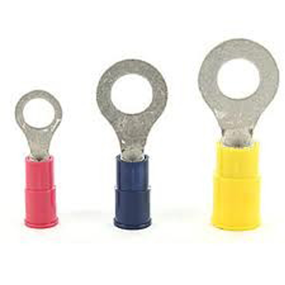Image for SWA Yellow Ring Crimp Terminal 5.3mm for 4-6mm Cable Pack 100