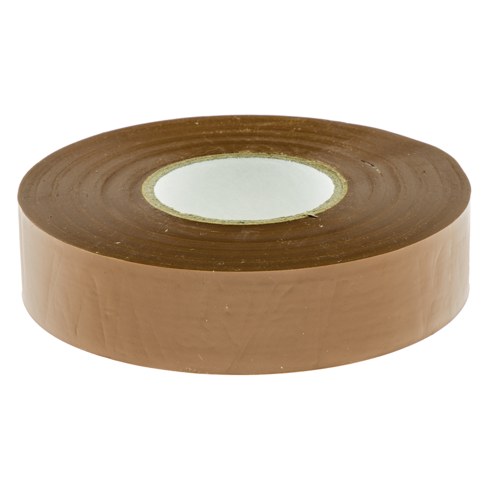 Image for Electrical PVC Tape 19mm x 33m Brown Each