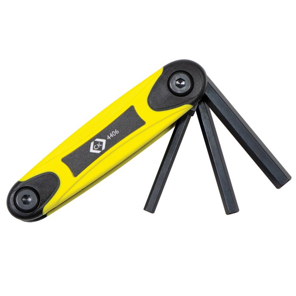 Image for CK Tools Hexagon Key Set Metric Folding T4406