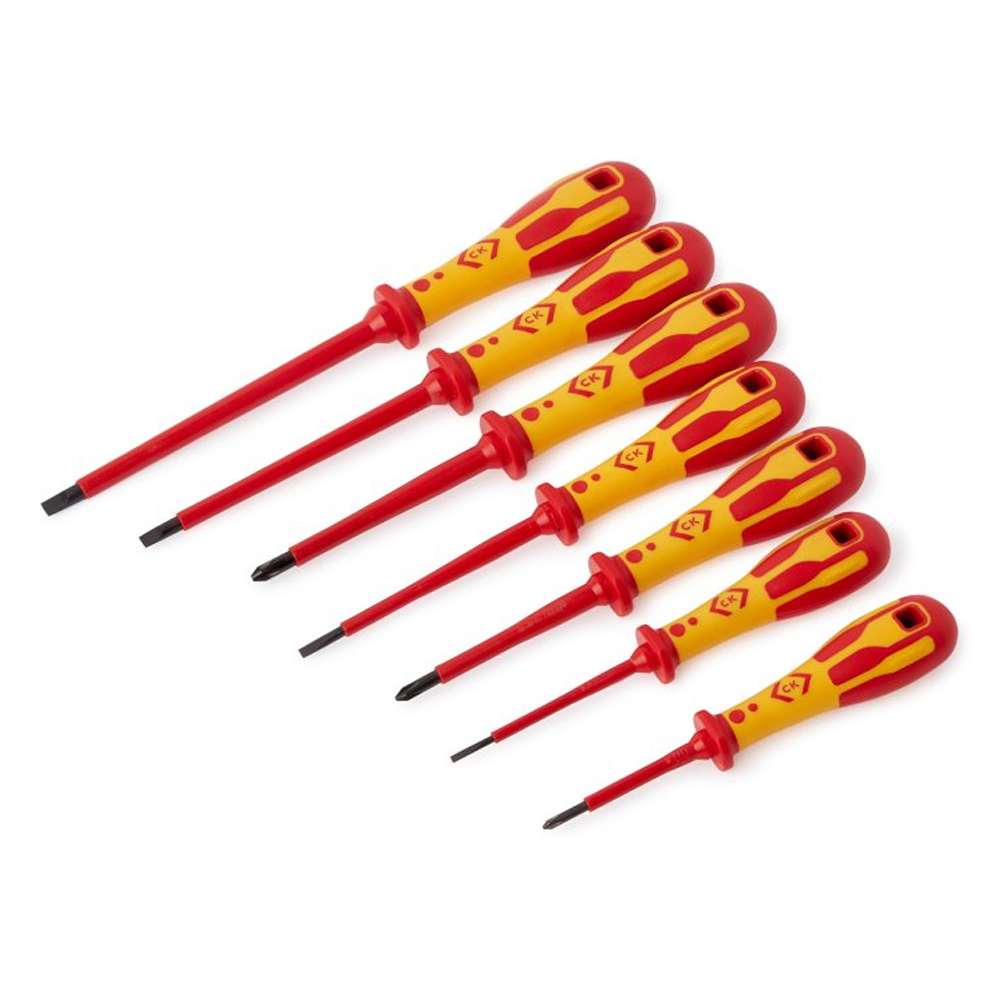 Image for CK Tools VDE Screwdriver Set x7 SLP/PH T49192D