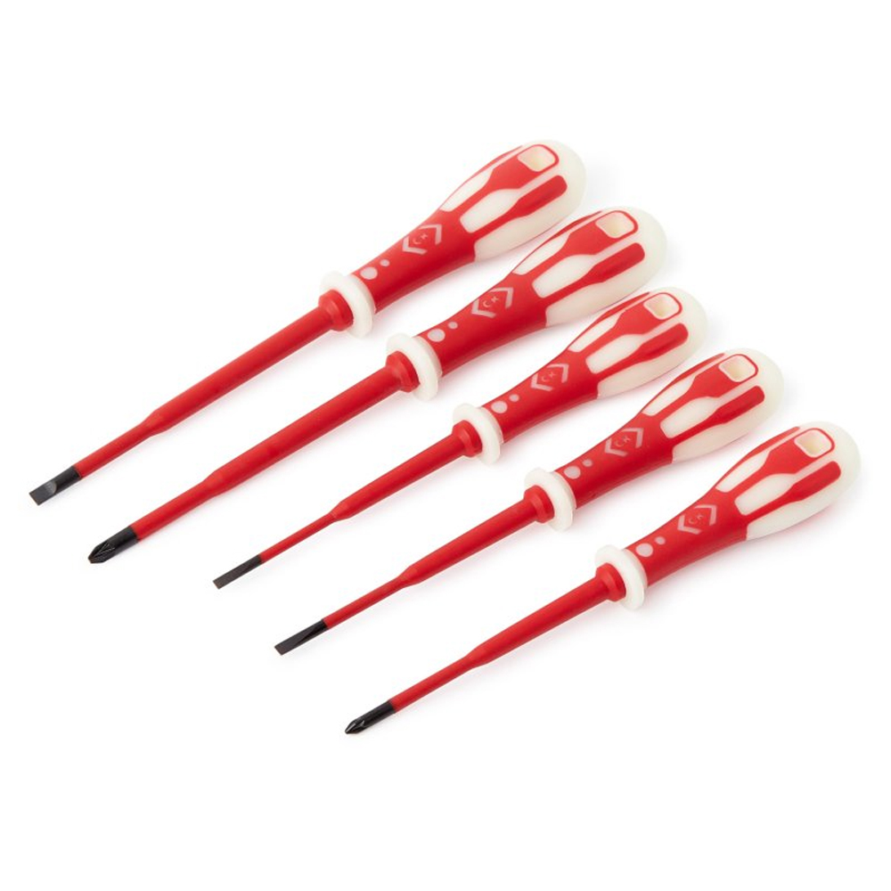 Image for CK Tools VDE Dextro Slim Glo Screwdriver Set x5 T49283PD