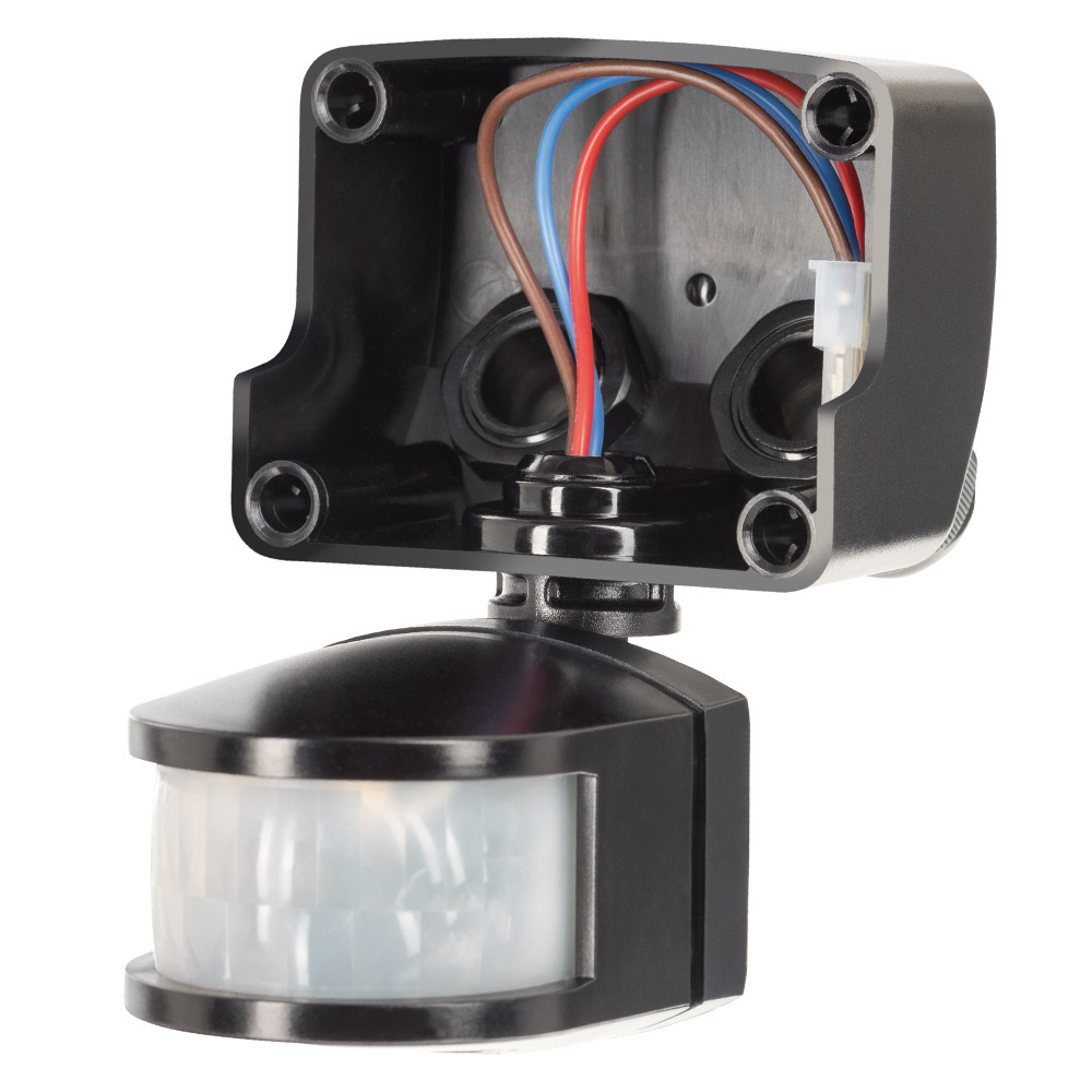 Image for Timeguard LEDPROSLB LED Floodlight Plug In PIR Sensor Black IP55