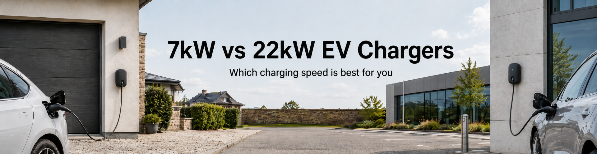 7kw or 22kw ev chargers