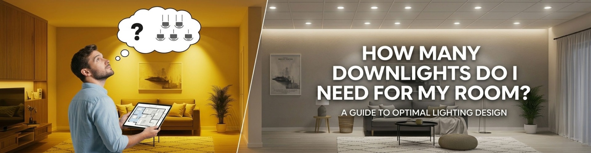 How Many Donwlights Do I Need for my Room?
